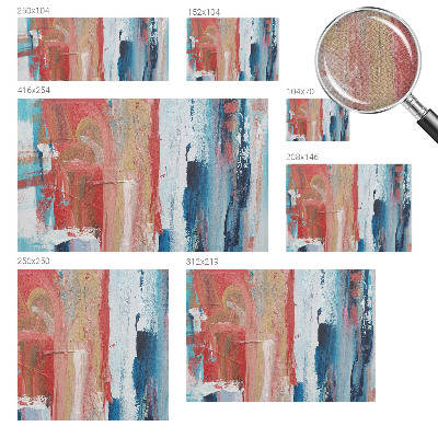 Carta da parati cameretta Astrazioni colorate