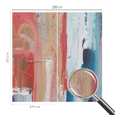 Carta da parati cameretta Astrazioni colorate