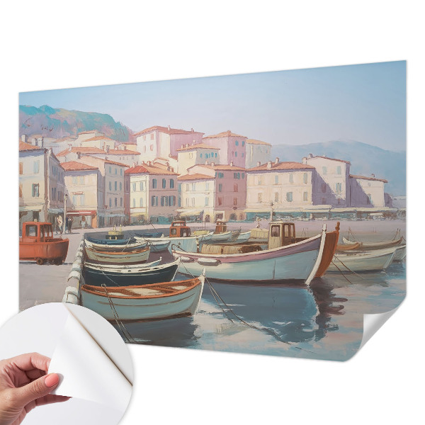 Carta da parati per cameretta Rifugio sul mare