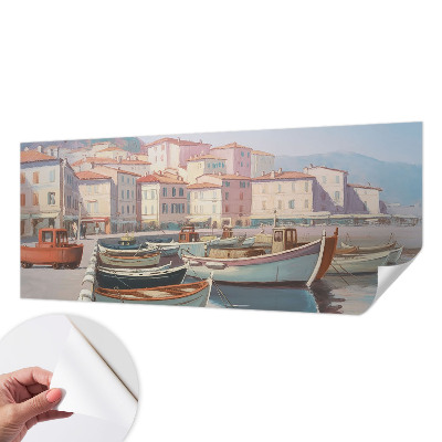 Carta da parati per cameretta Rifugio sul mare