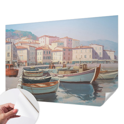 Carta da parati per cameretta Rifugio sul mare