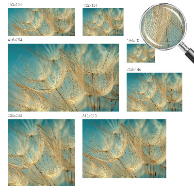 Fotomurale per cameretta Denti di leone eterei