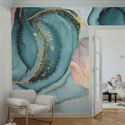 Fotomurale per bambini Onde artistiche