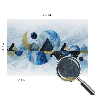 Carta da parati per cameretta Eleganza cosmica