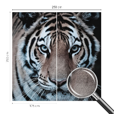 Fotomurale effetto 3D Ritratto di tigre
