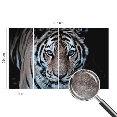 Fotomurale effetto 3D Ritratto di tigre