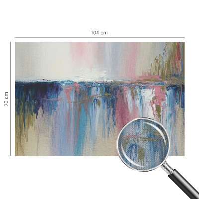 Carta da parati panoramica effetto 3D Astrazione colorata