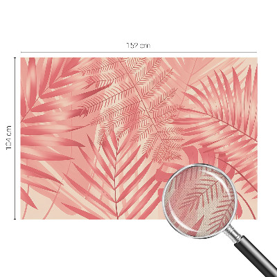 Carta da parati cameretta Foglie tropicali