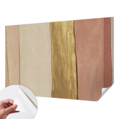 Carta da parati 3D Strisce ondulate