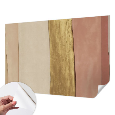 Carta da parati 3D Strisce ondulate