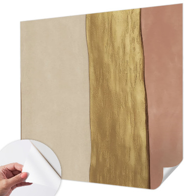 Carta da parati 3D Strisce ondulate