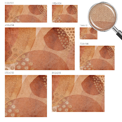 Fotomurale adesivo Composizioni terrose