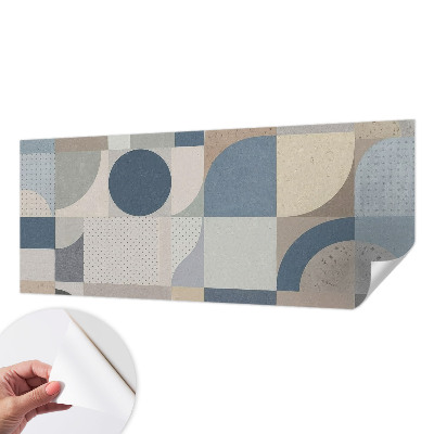 Carta da parati 3D Mosaico geometrico