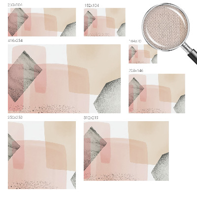 Carta da parati panoramica effetto 3D Figure delicate