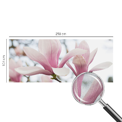 Carta da parati cameretta Fiori di magnolia