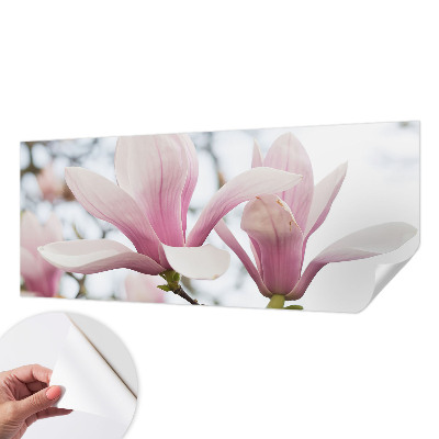 Carta da parati cameretta Fiori di magnolia