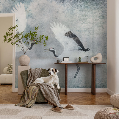 Carta da parati adesiva Gru armoniche