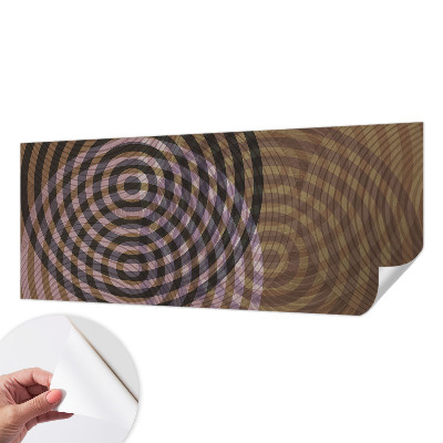 Fotomurale 3D Cerchi ipnotici