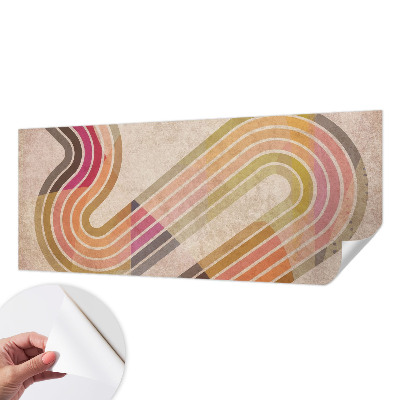 Carta da parati cameretta Linee geometriche