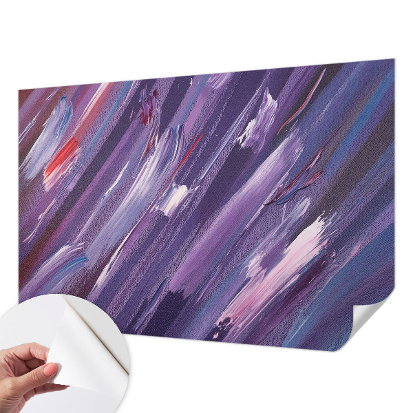 Fotomurale per cameretta tratti colorati