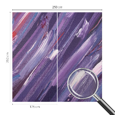 Fotomurale per cameretta tratti colorati