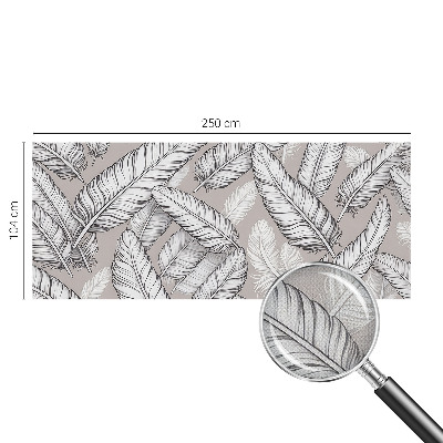 Fotomurale 3D Piume delicate