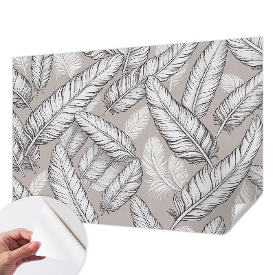 Fotomurale 3D Piume delicate