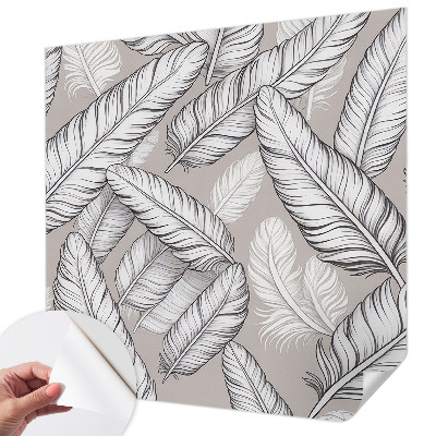 Fotomurale 3D Piume delicate