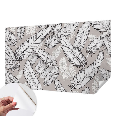 Fotomurale 3D Piume delicate