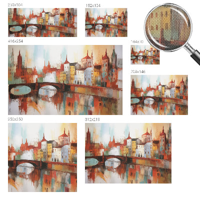 Carta da parati cameretta Paesaggio urbano