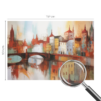 Carta da parati cameretta Paesaggio urbano