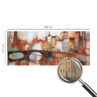 Carta da parati cameretta Paesaggio urbano