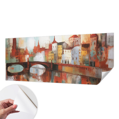 Carta da parati cameretta Paesaggio urbano