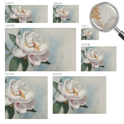 Carta da parati adesiva Bellissima peonia