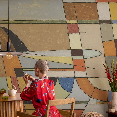 Fotomurale adesivo Armonia geometrica