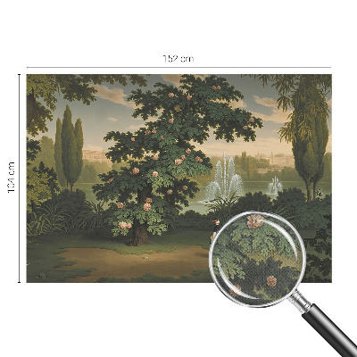 Fotomurale effetto 3D Giardino naturale