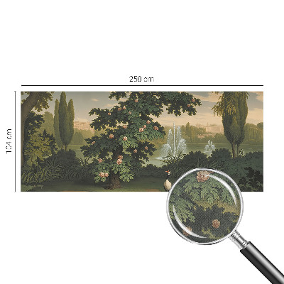 Fotomurale effetto 3D Giardino naturale