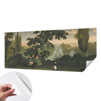 Fotomurale effetto 3D Giardino naturale