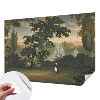 Fotomurale effetto 3D Giardino naturale