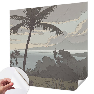 Carta da parati adesiva Paesaggio esotico