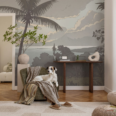 Carta da parati adesiva Paesaggio esotico