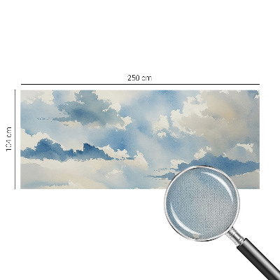 Carta da parati panoramica effetto 3D Nuvole celesti