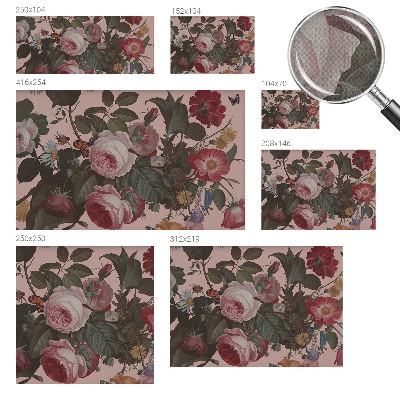 Fotomurale per cameretta Eleganza floreale