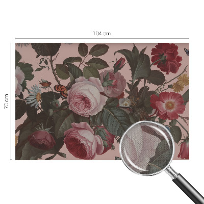 Fotomurale per cameretta Eleganza floreale