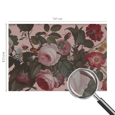 Fotomurale per cameretta Eleganza floreale