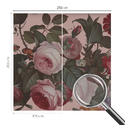 Fotomurale per cameretta Eleganza floreale