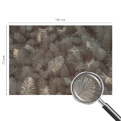 Carta da parati adesiva Rami ghiacciati