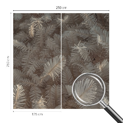 Carta da parati adesiva Rami ghiacciati