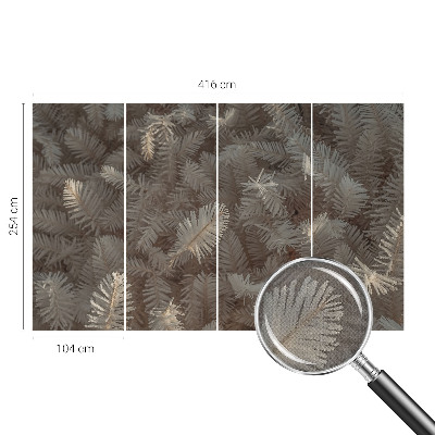 Carta da parati adesiva Rami ghiacciati