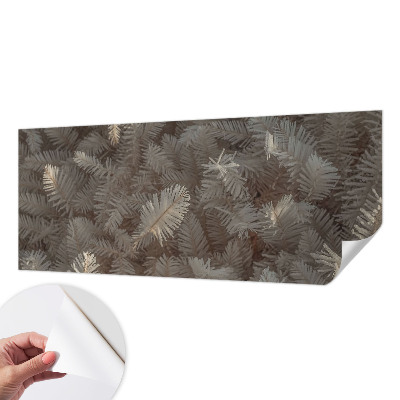 Carta da parati adesiva Rami ghiacciati